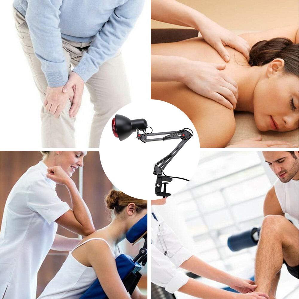 Infrared Lamp Clip, Electric Heating Light for Skin Care