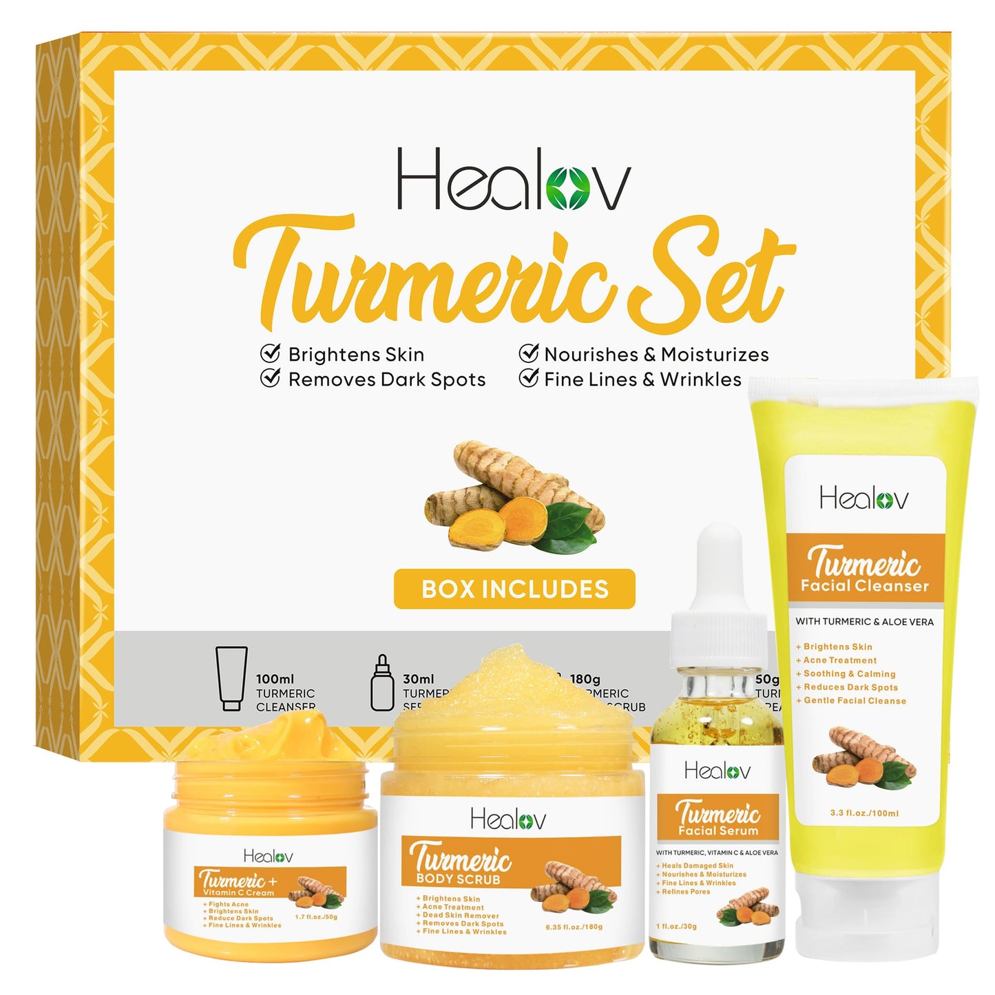 Turmeric Skincare Set - Turmeric Skin Care Products