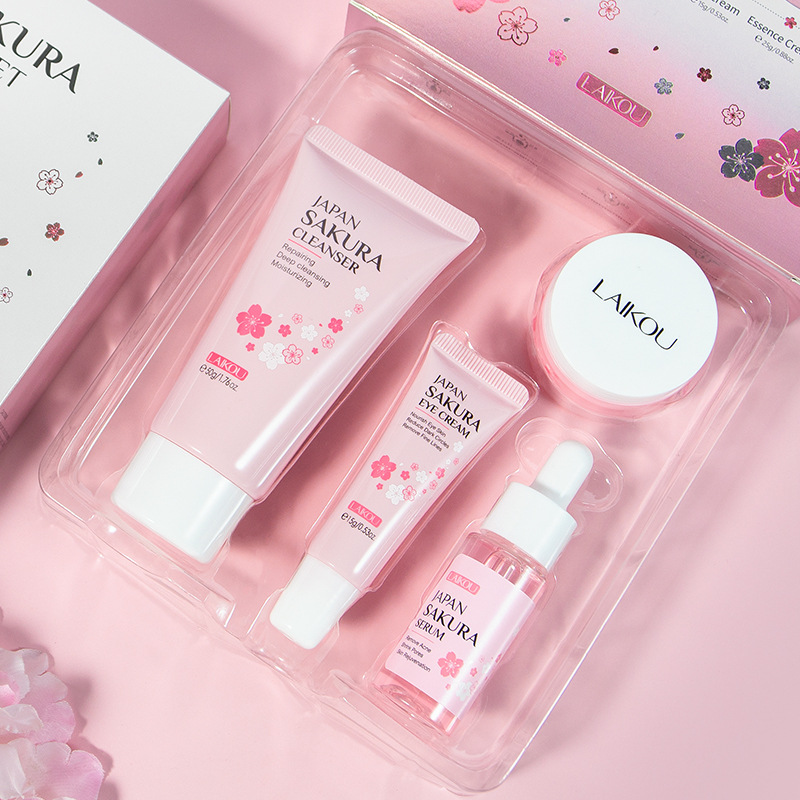 Sakura Skin Care 4-Piece Set